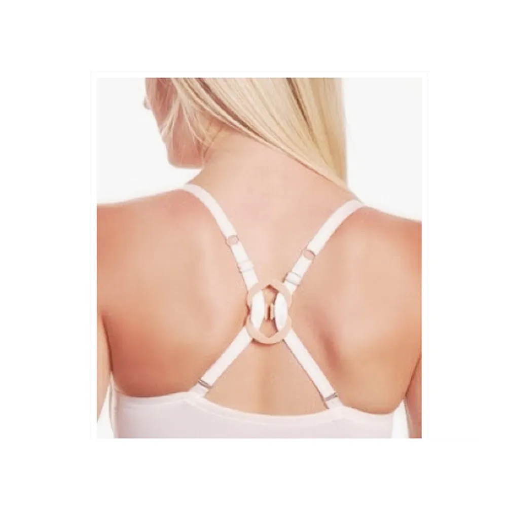 8 Pack Bra Strap Clips Back Anti-Slip Bra Straps Holder Buckles Cleavage Control