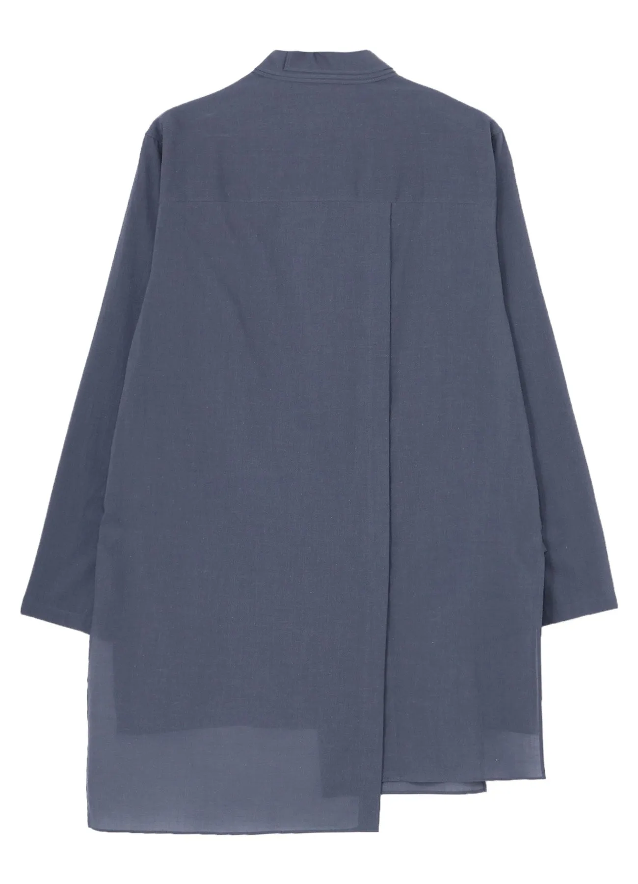 80C/S LOAN DOUBLE LAYER ASYMMETRY BLOUSE
