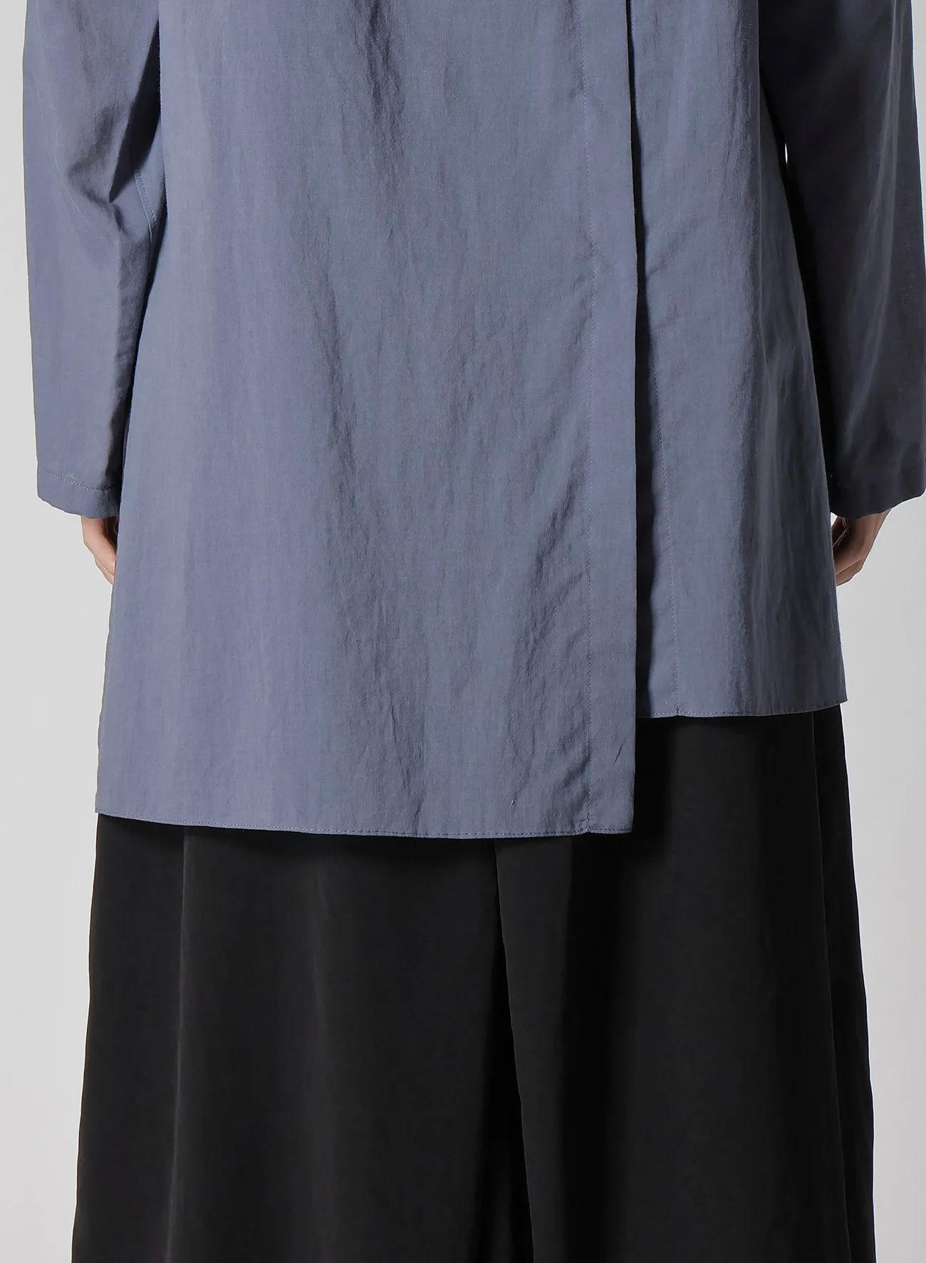 80C/S LOAN DOUBLE LAYER ASYMMETRY BLOUSE