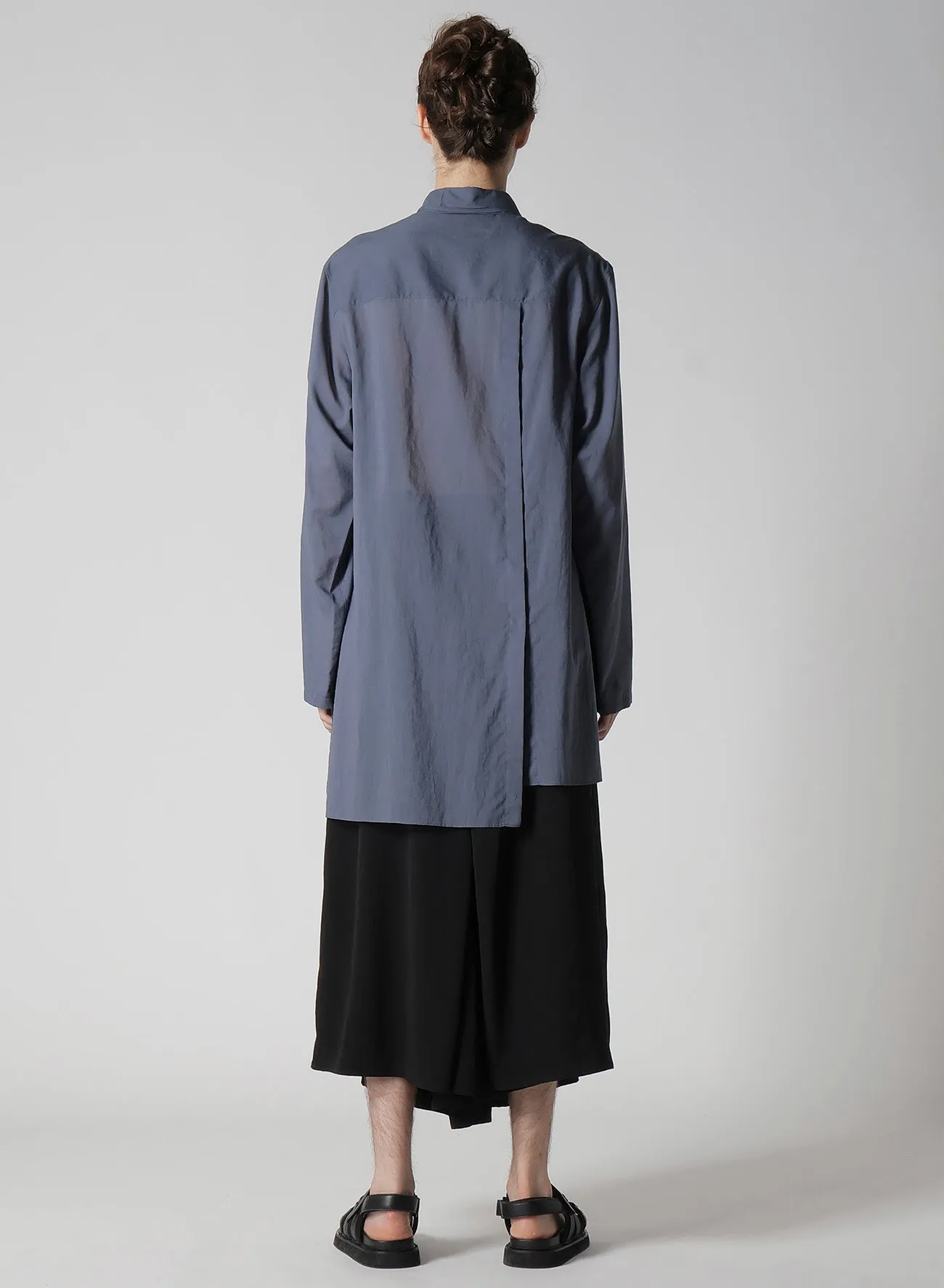 80C/S LOAN DOUBLE LAYER ASYMMETRY BLOUSE