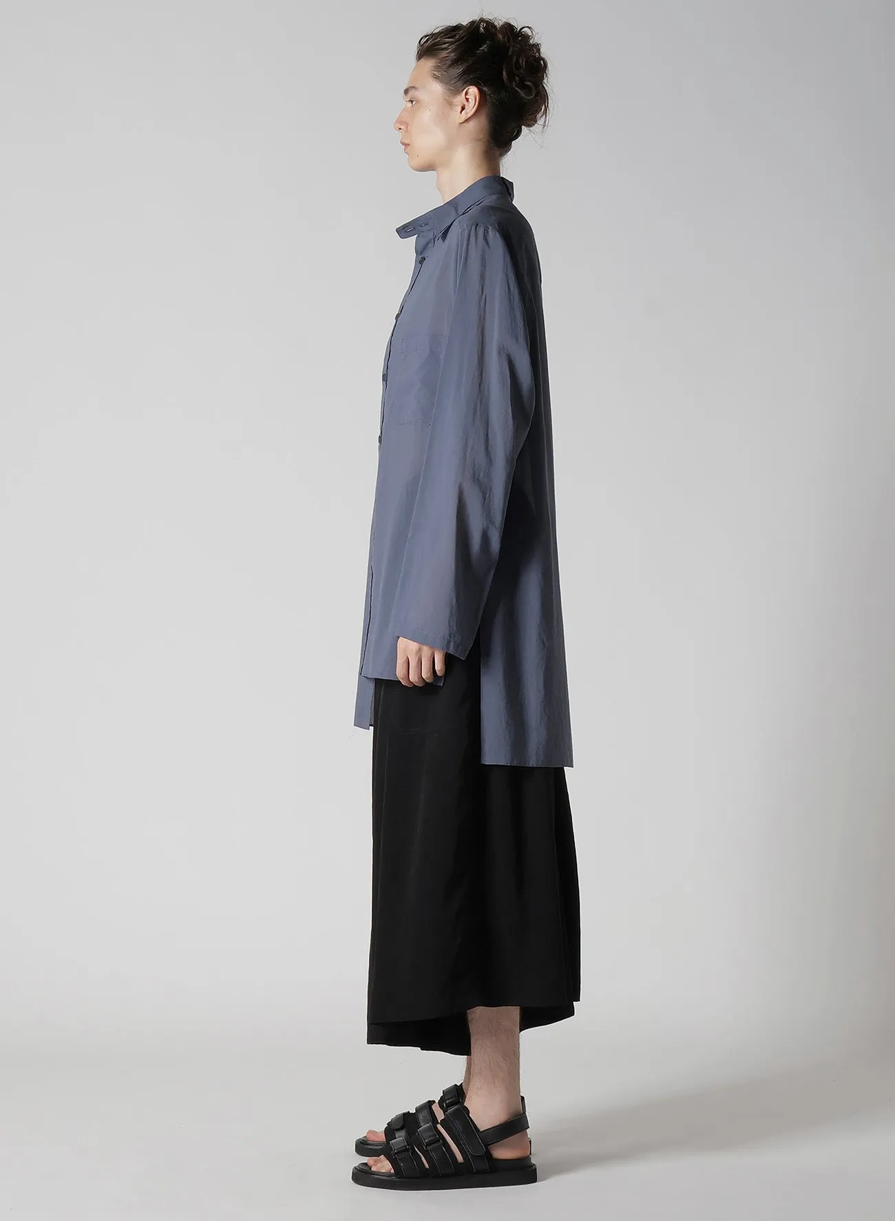 80C/S LOAN DOUBLE LAYER ASYMMETRY BLOUSE