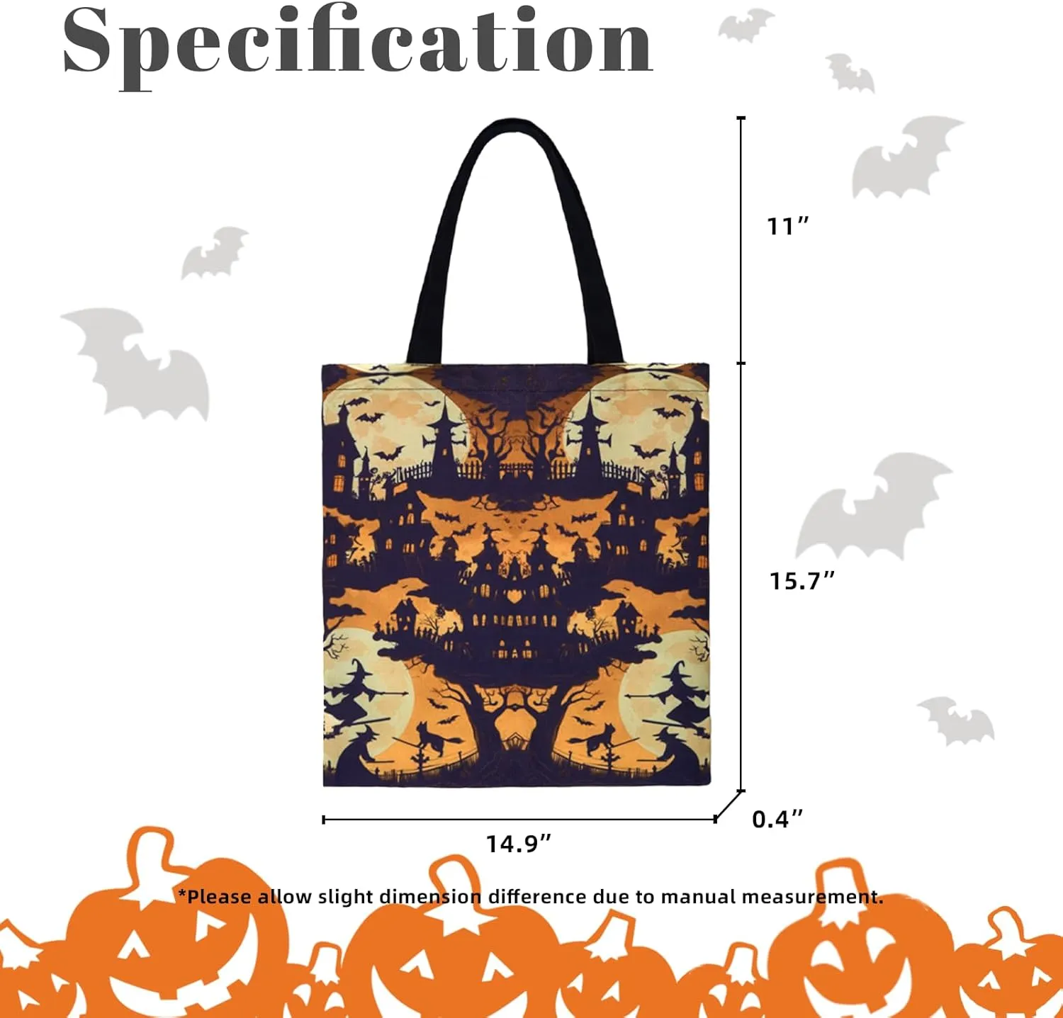 Aesthetic Canvas Tote Bag with Inner Pocket, Reusable Grocery Shopping Bags Shoulder Bag Cotton Tote for Flowers