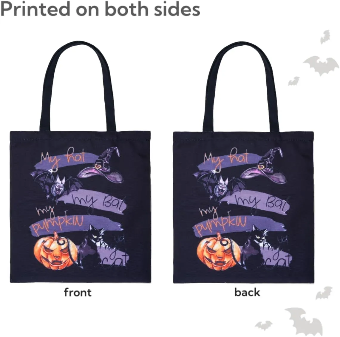 Aesthetic Canvas Tote Bag with Inner Pocket, Reusable Grocery Shopping Bags Shoulder Bag Cotton Tote for Flowers