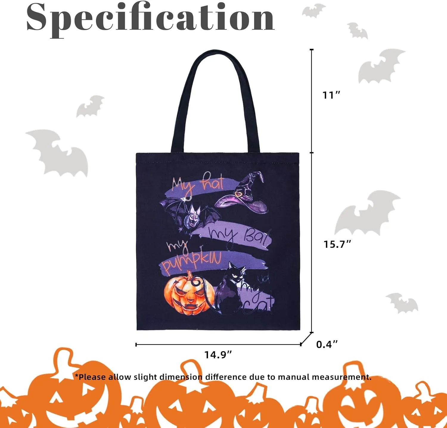 Aesthetic Canvas Tote Bag with Inner Pocket, Reusable Grocery Shopping Bags Shoulder Bag Cotton Tote for Flowers