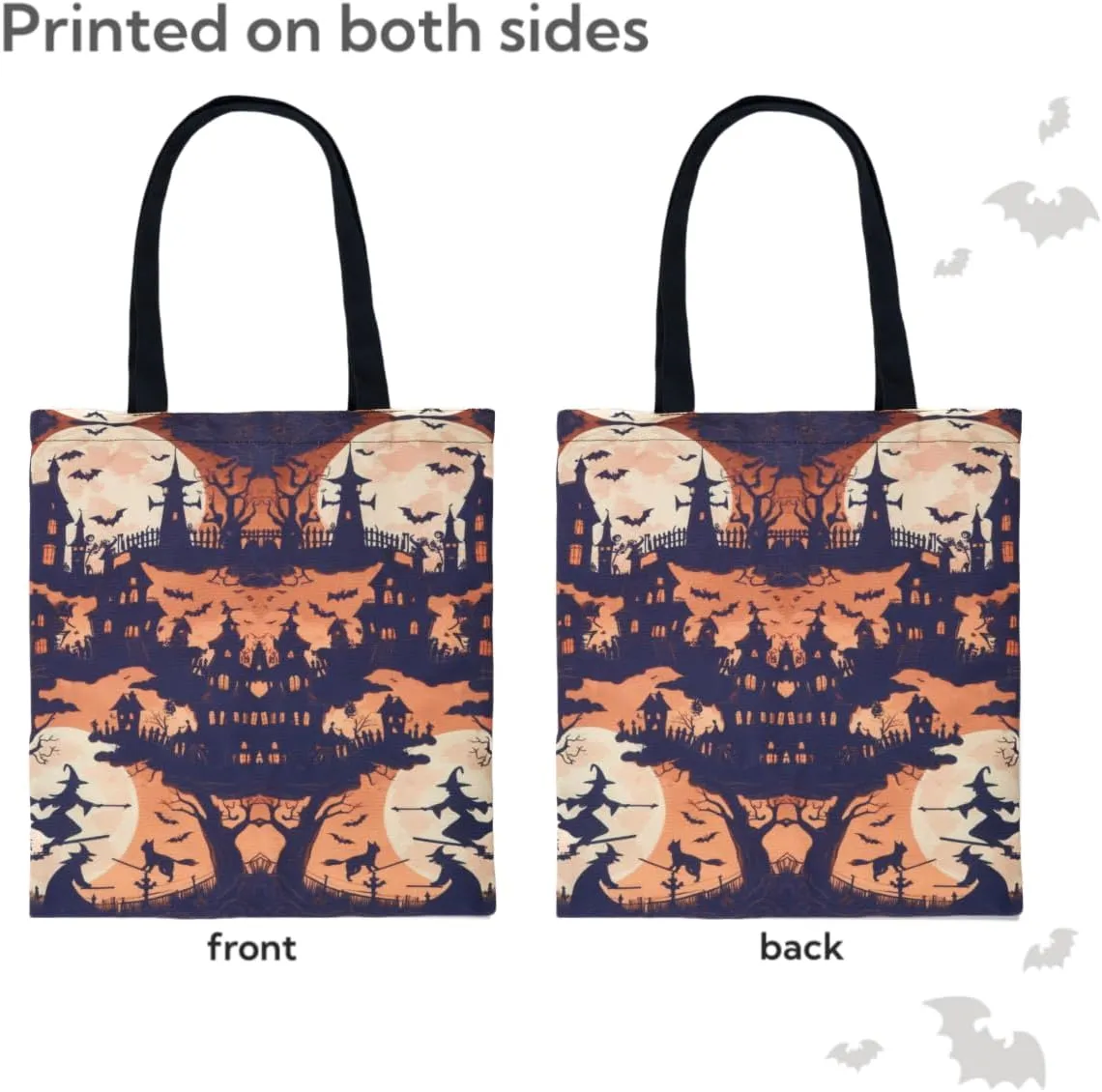 Aesthetic Canvas Tote Bag with Inner Pocket, Reusable Grocery Shopping Bags Shoulder Bag Cotton Tote for Flowers