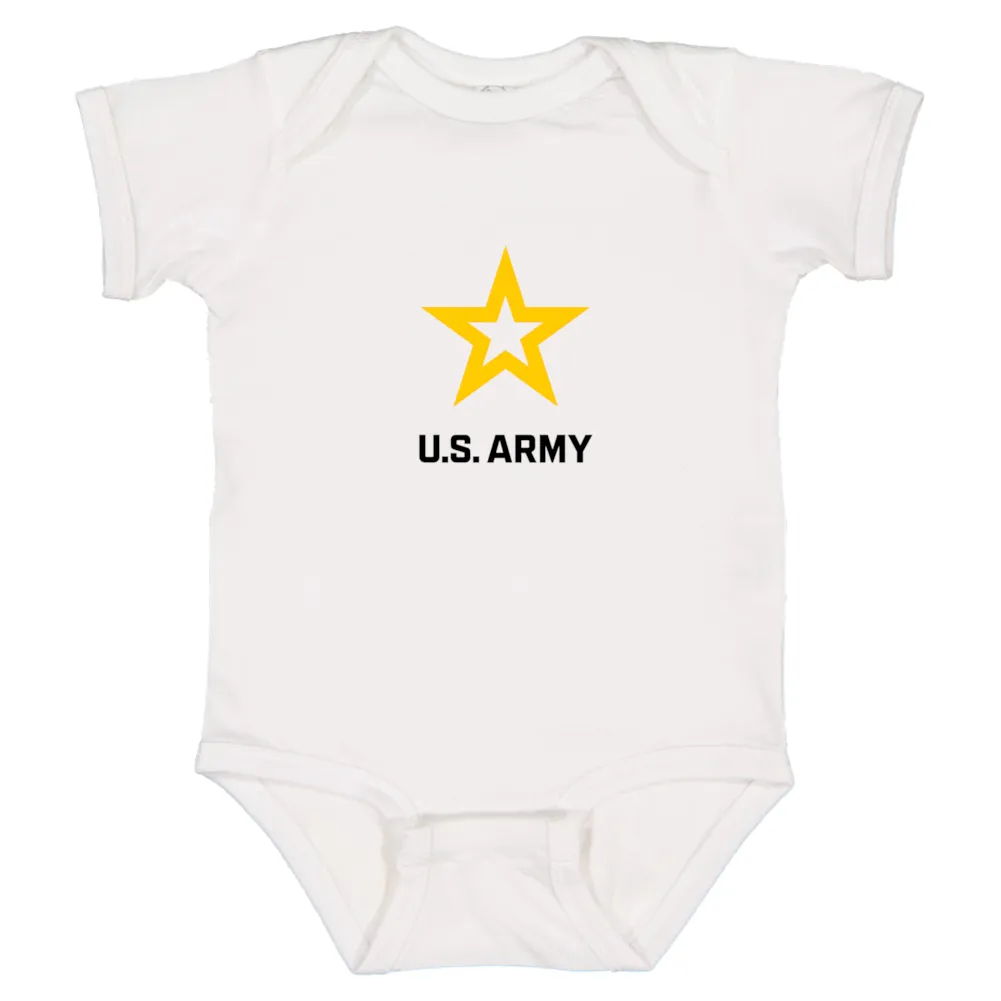 Army Star Infant Romper