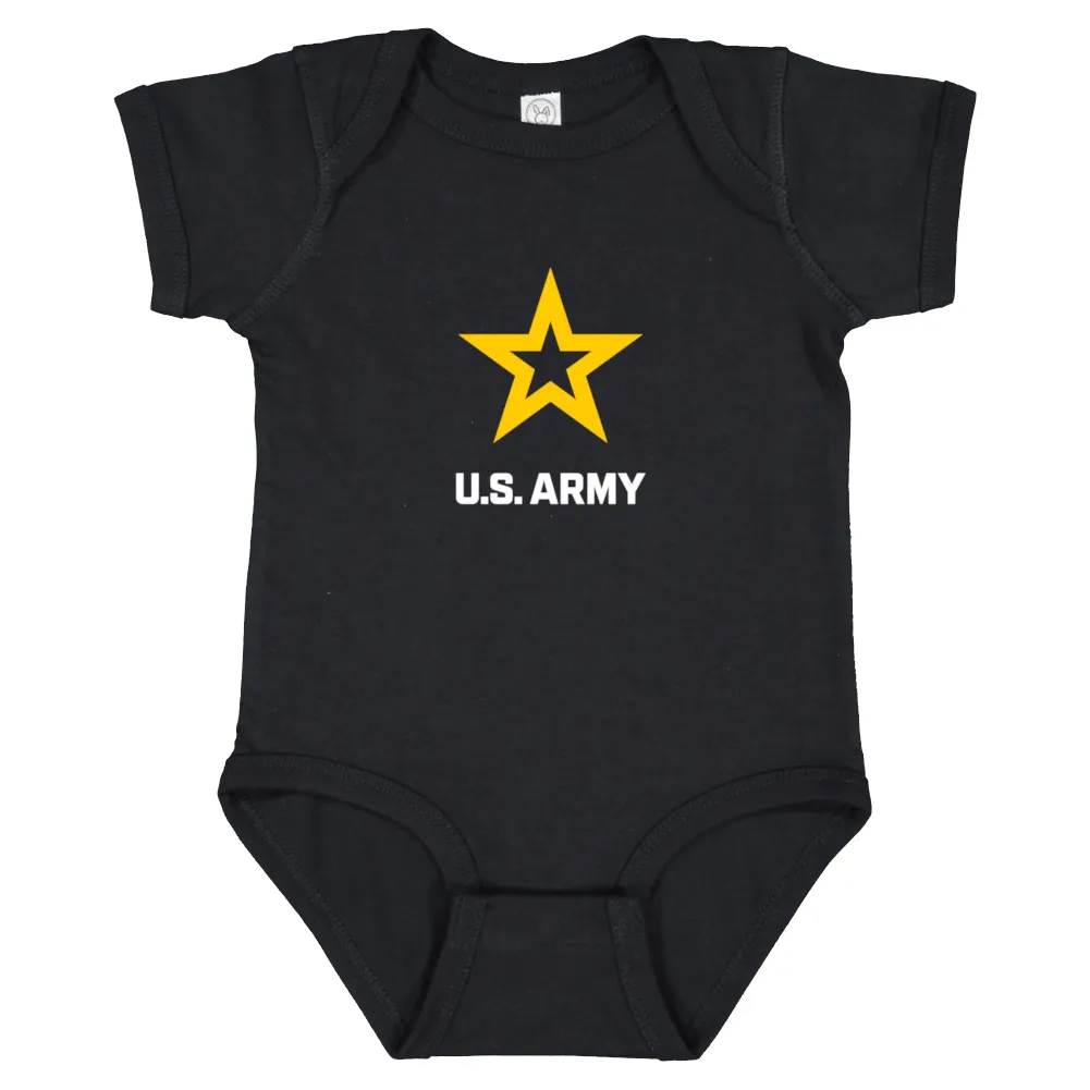 Army Star Infant Romper