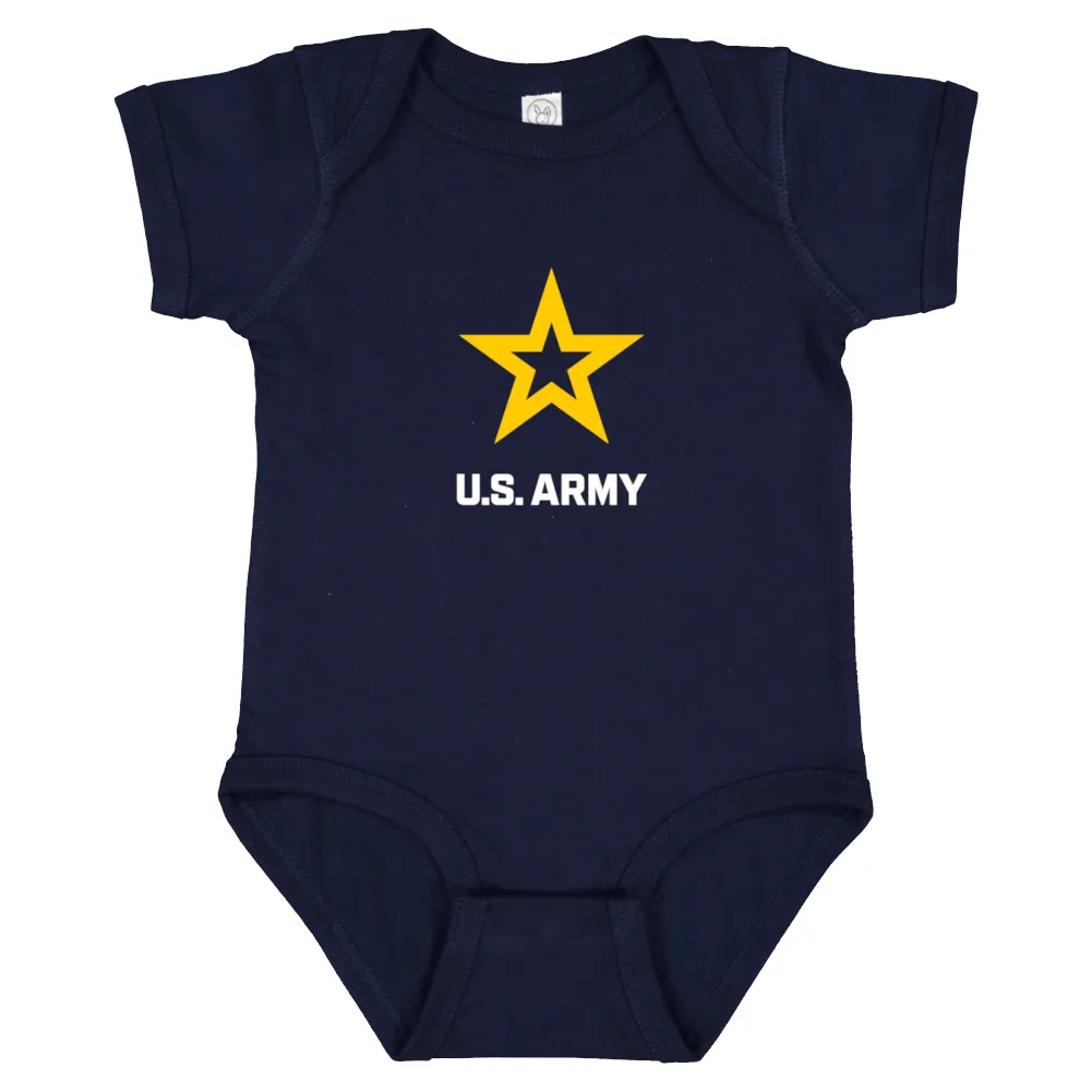 Army Star Infant Romper