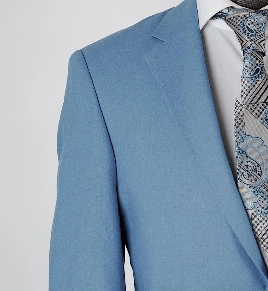 Arturo Blue Set Blazer Linen Suit