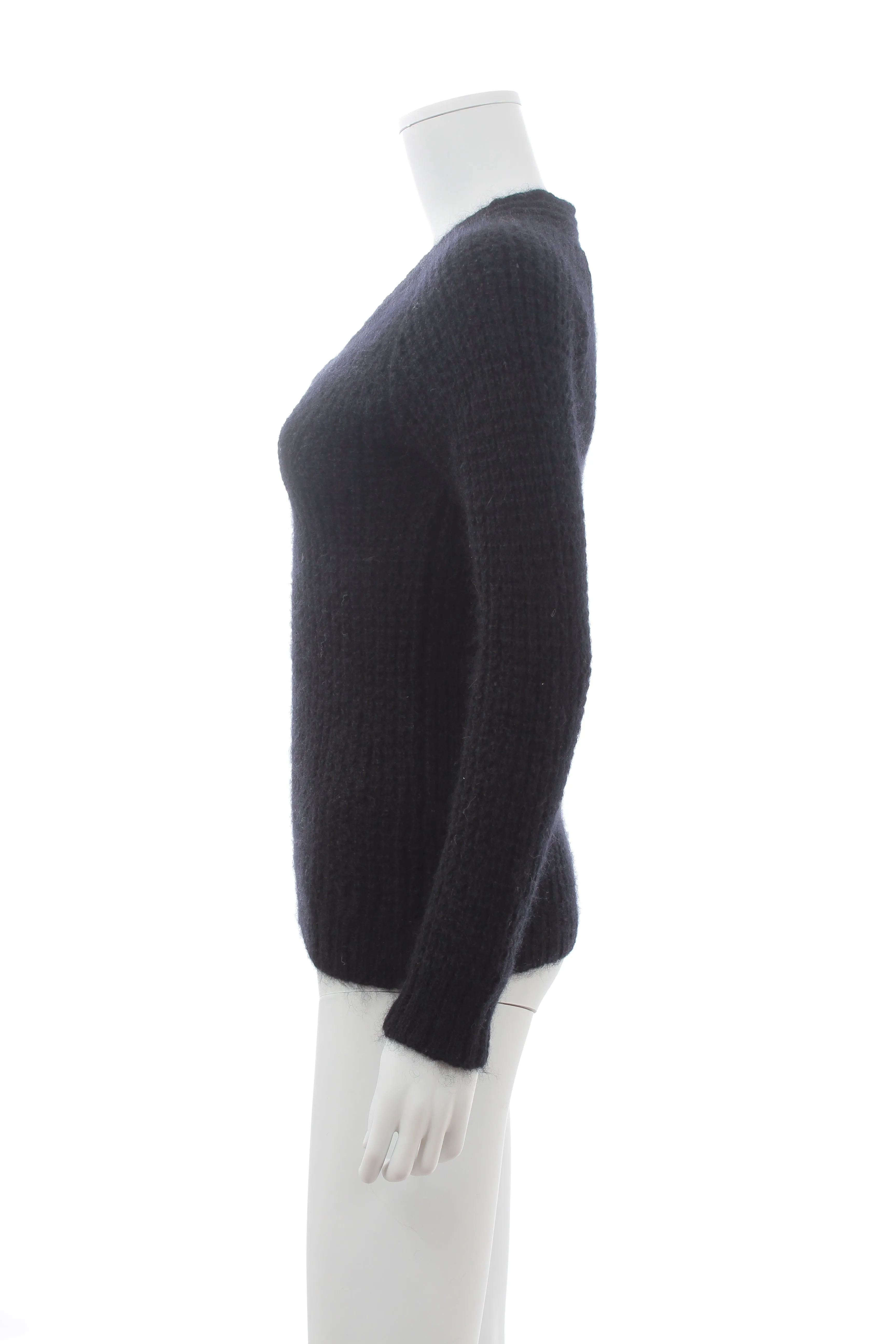 Balmain Mohair-Blend Knit Sweater
