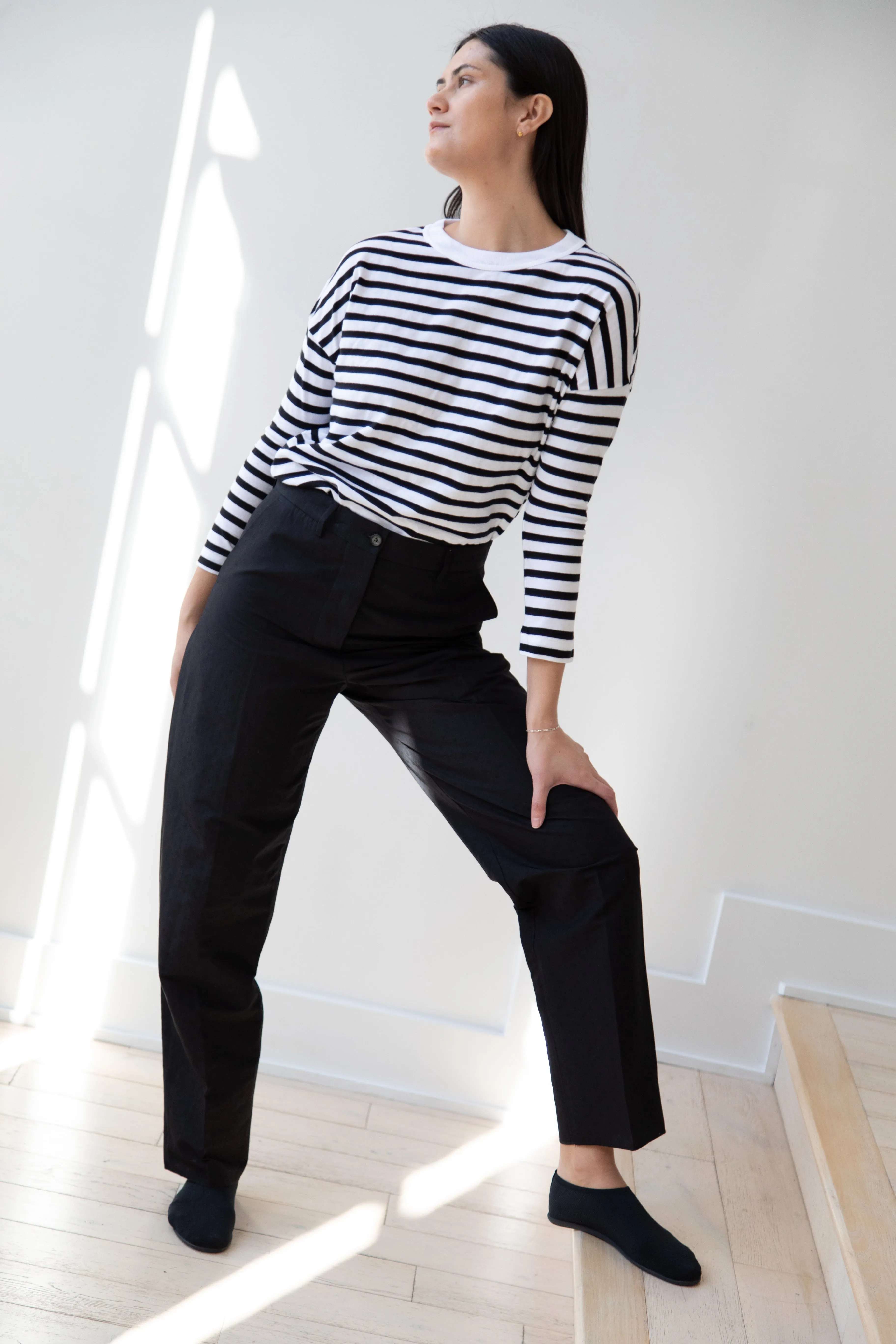 Bergfabel | Maria Pants in Black Secret Dots