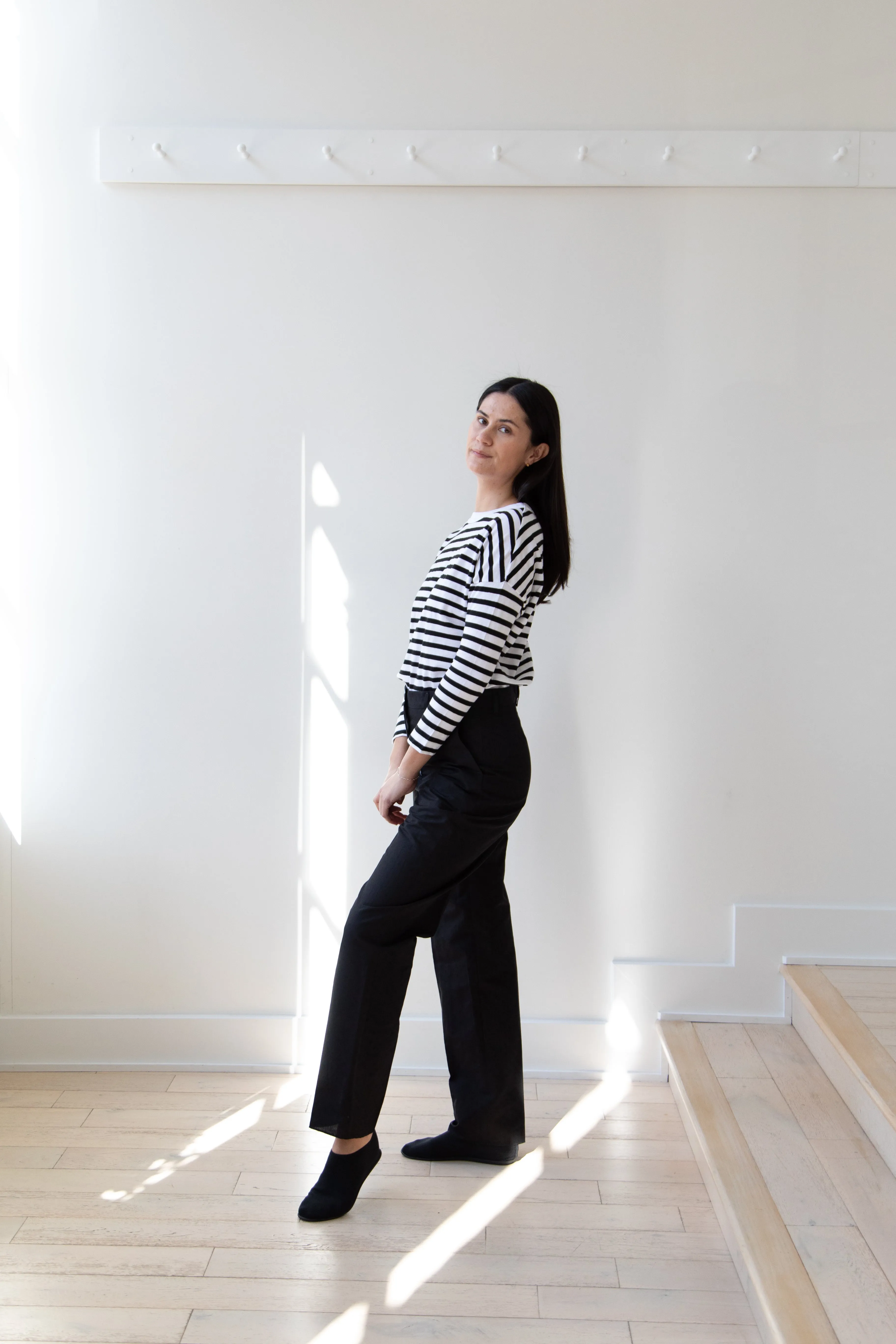Bergfabel | Maria Pants in Black Secret Dots