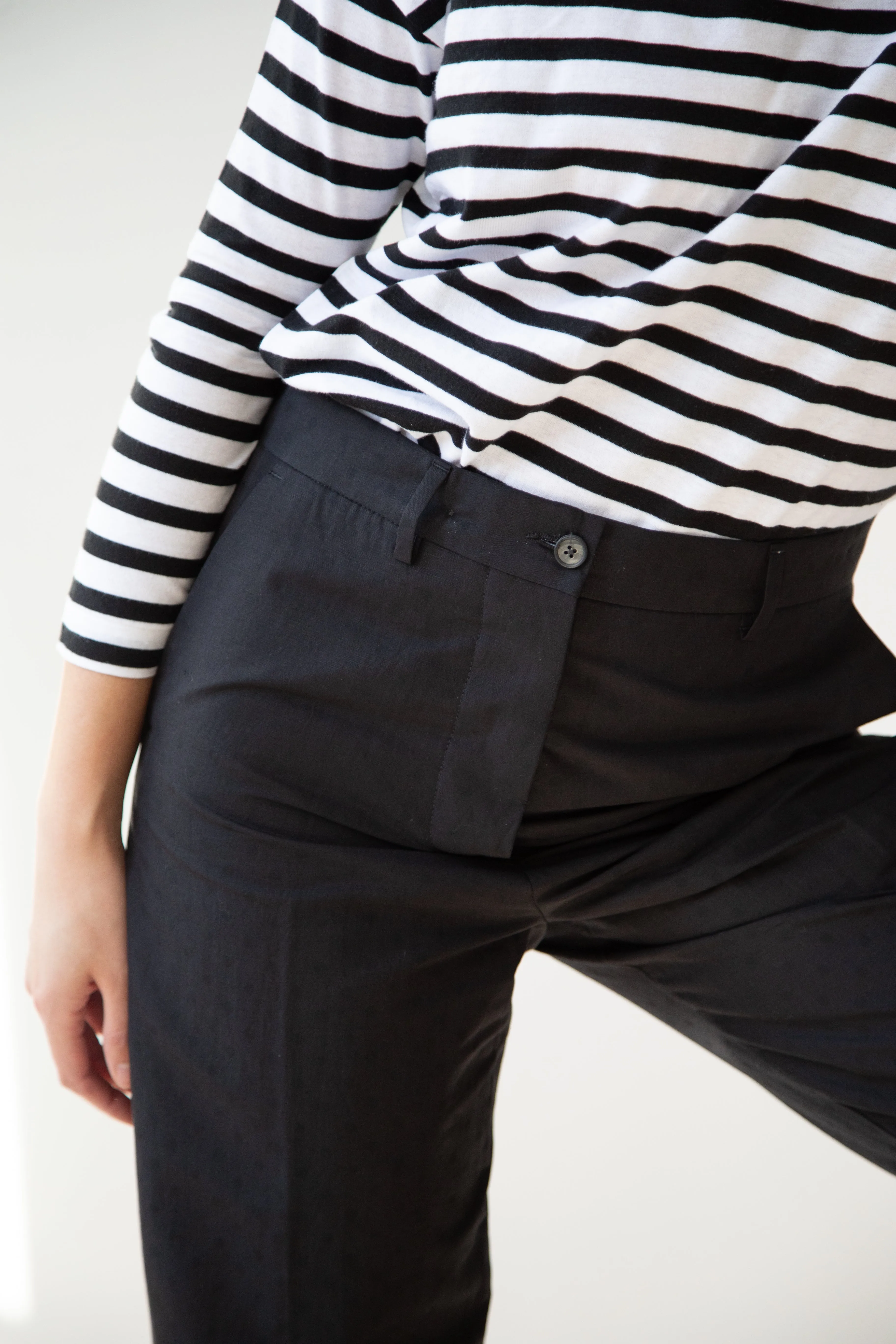 Bergfabel | Maria Pants in Black Secret Dots