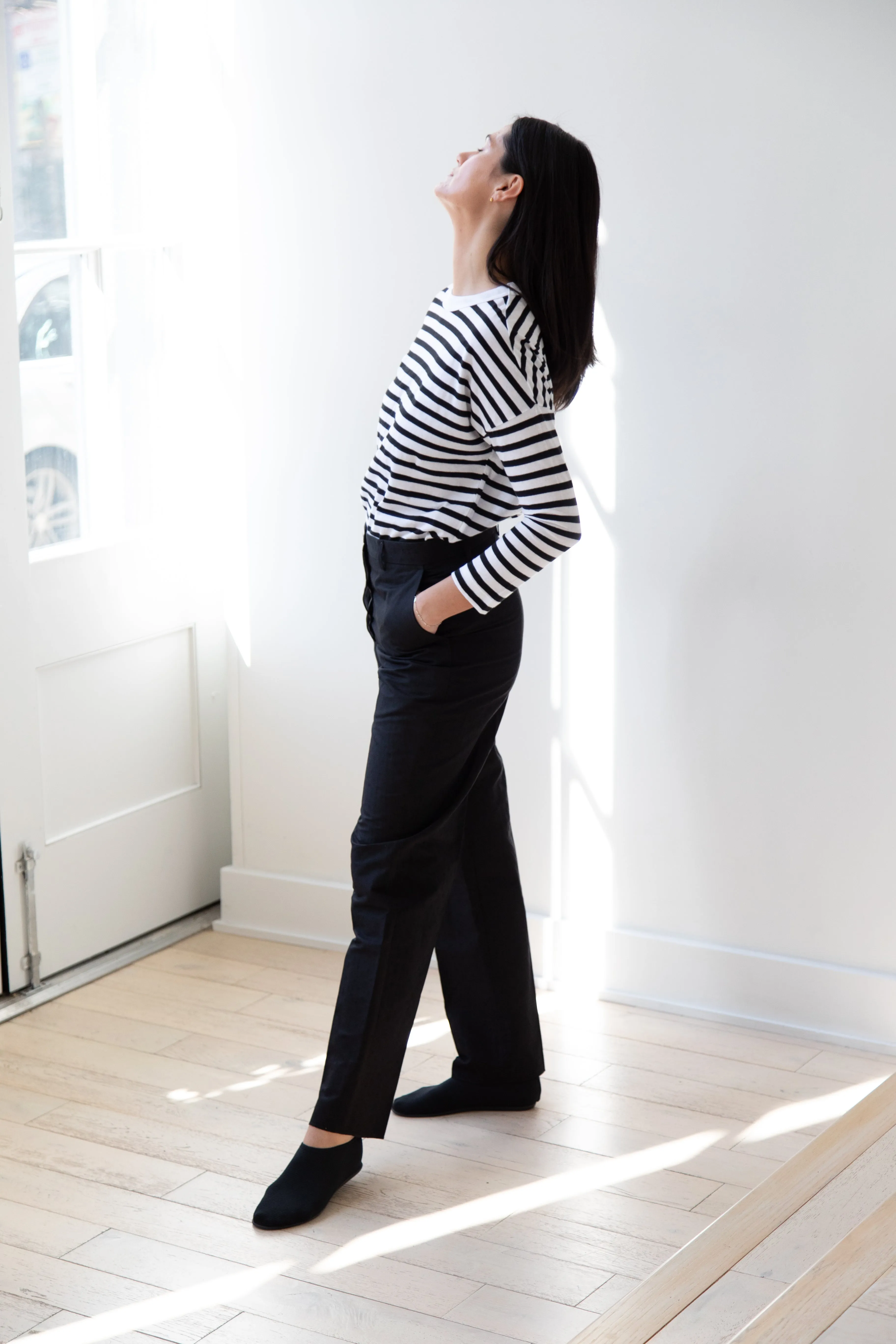 Bergfabel | Maria Pants in Black Secret Dots
