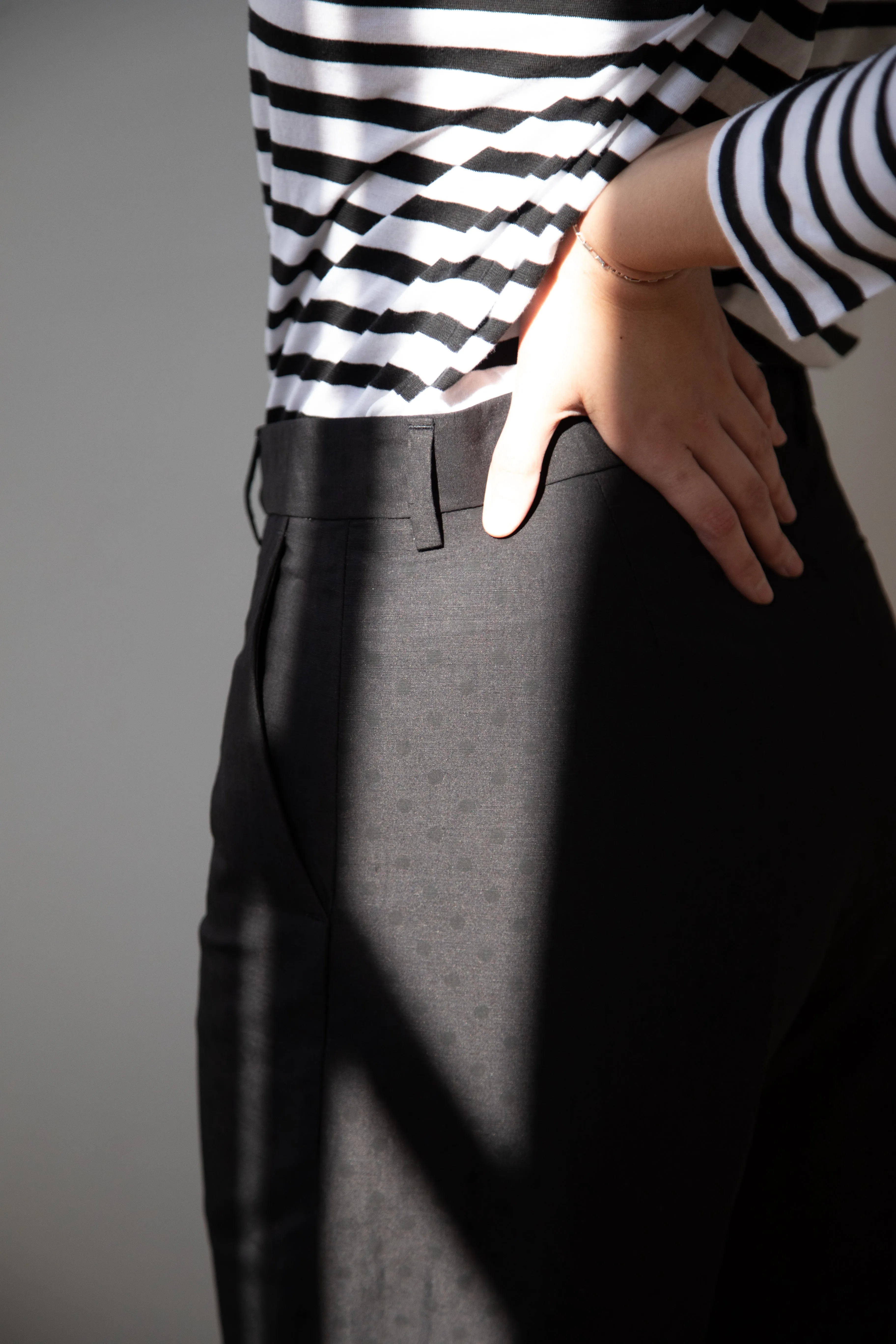 Bergfabel | Maria Pants in Black Secret Dots