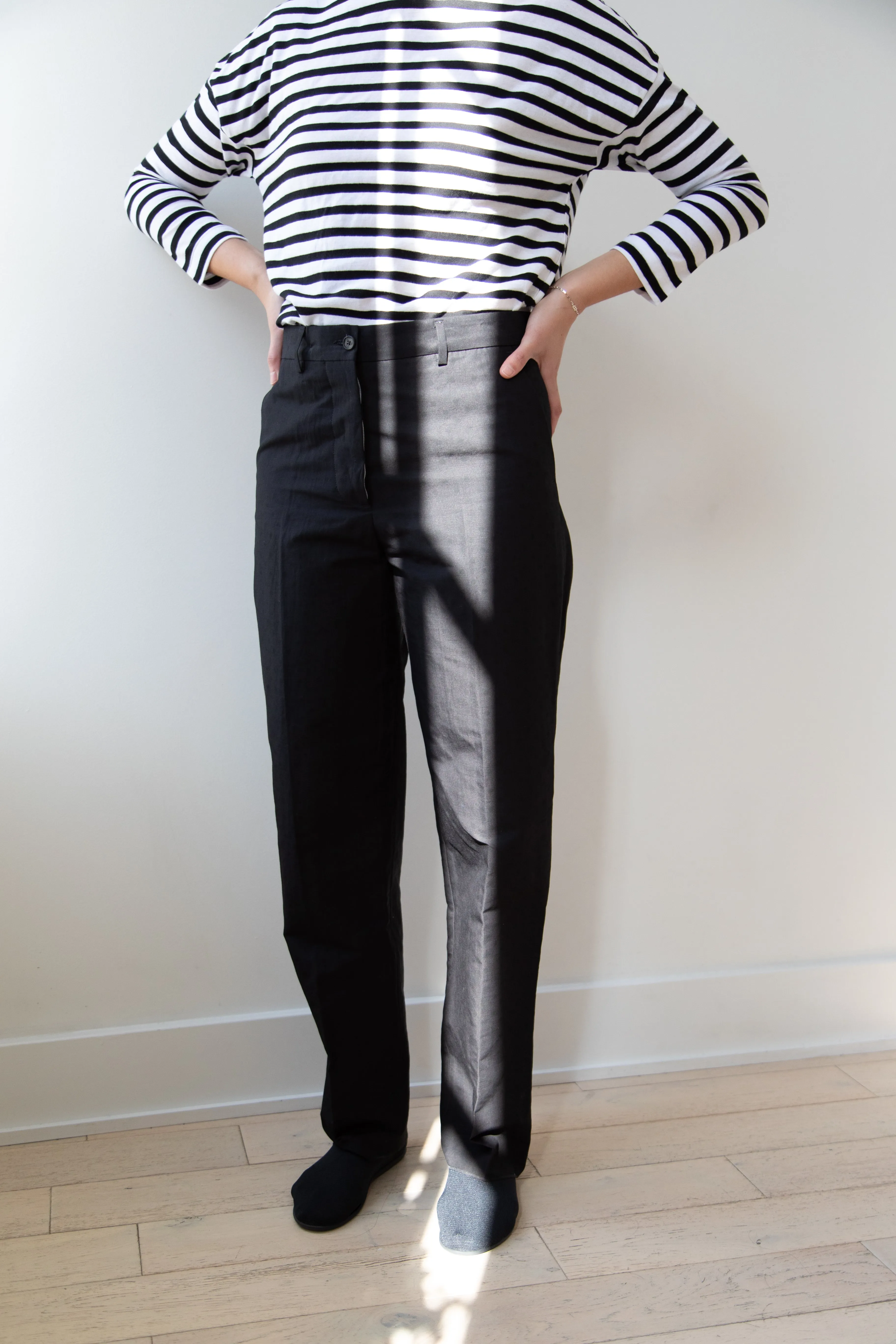 Bergfabel | Maria Pants in Black Secret Dots