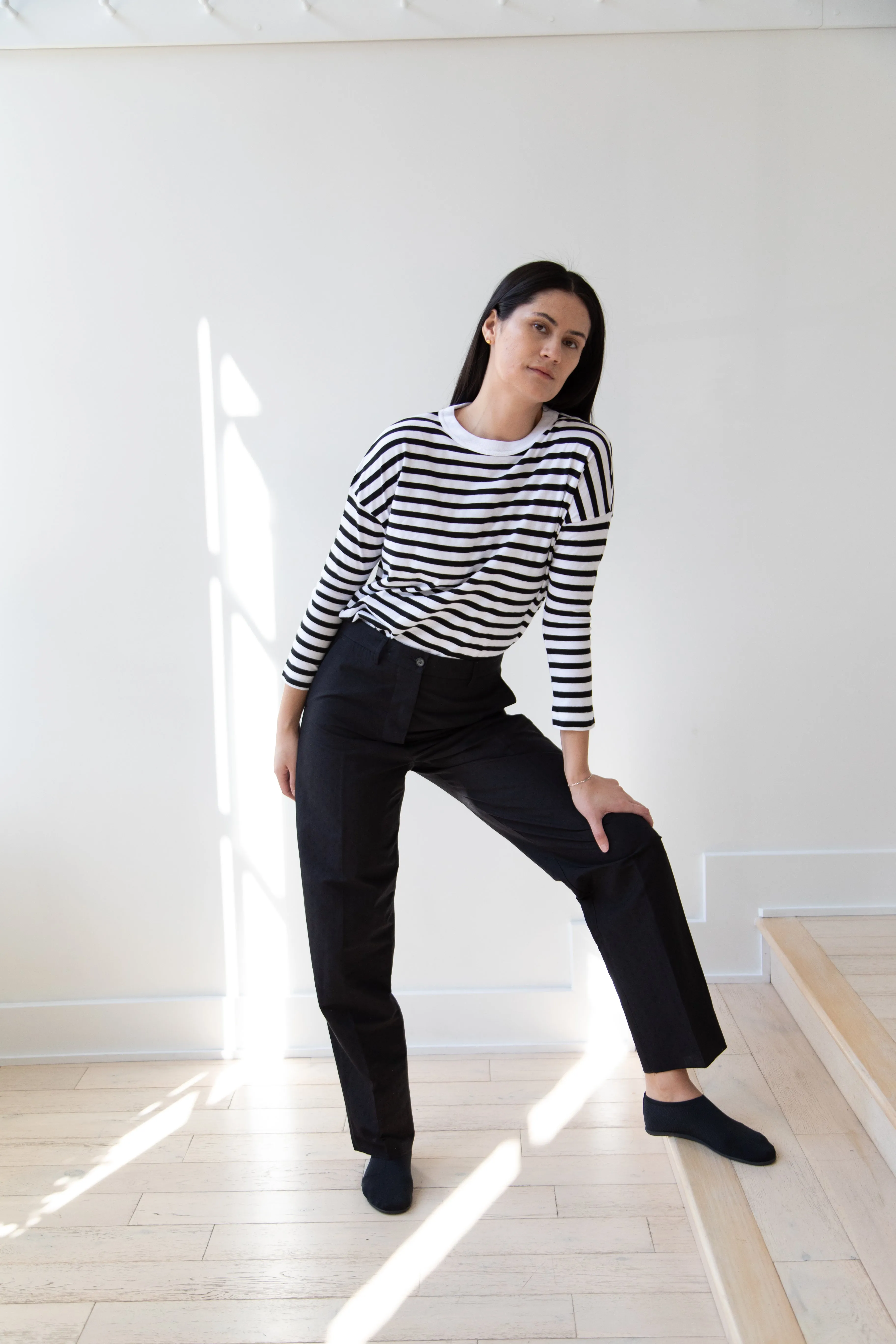 Bergfabel | Maria Pants in Black Secret Dots
