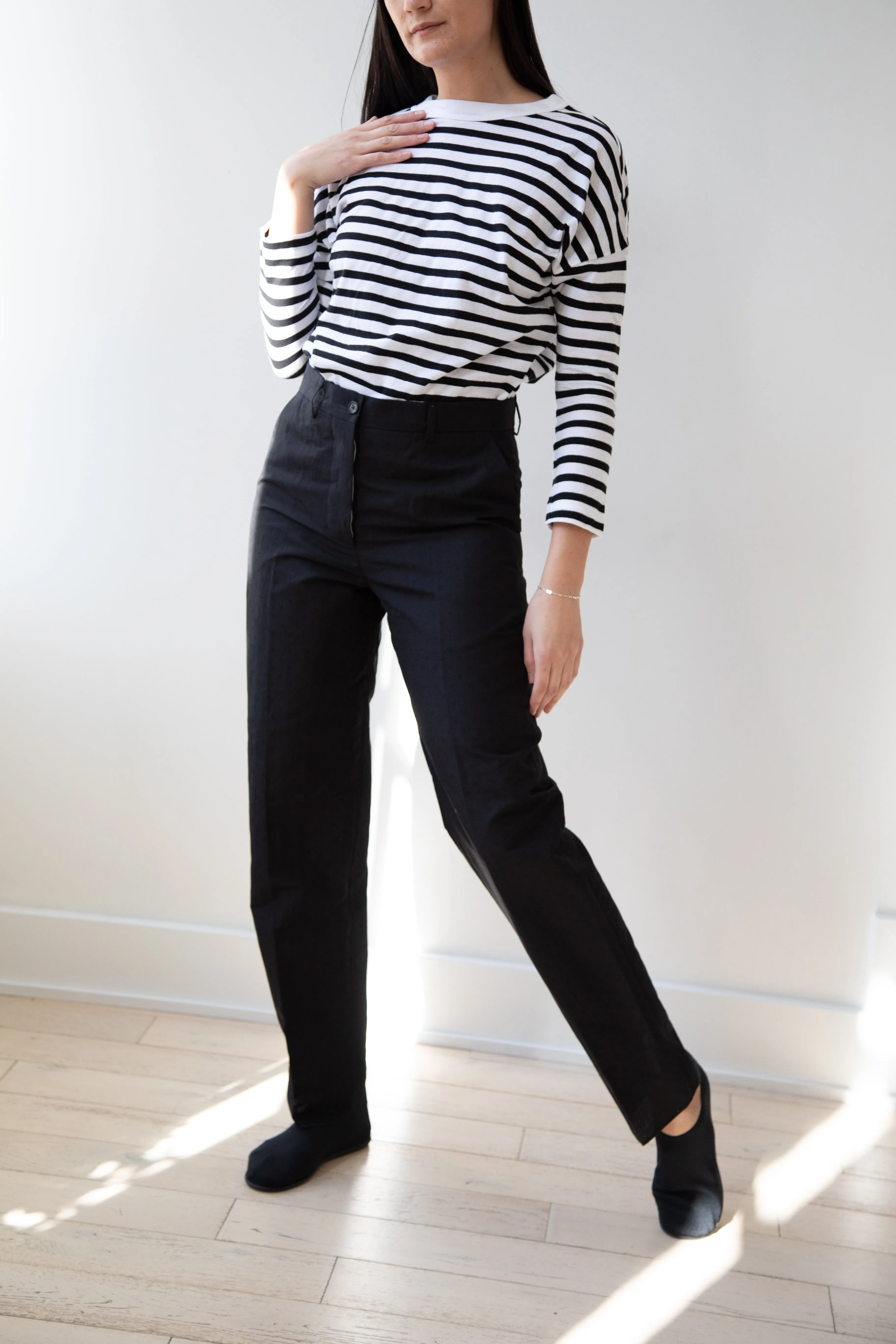 Bergfabel | Maria Pants in Black Secret Dots