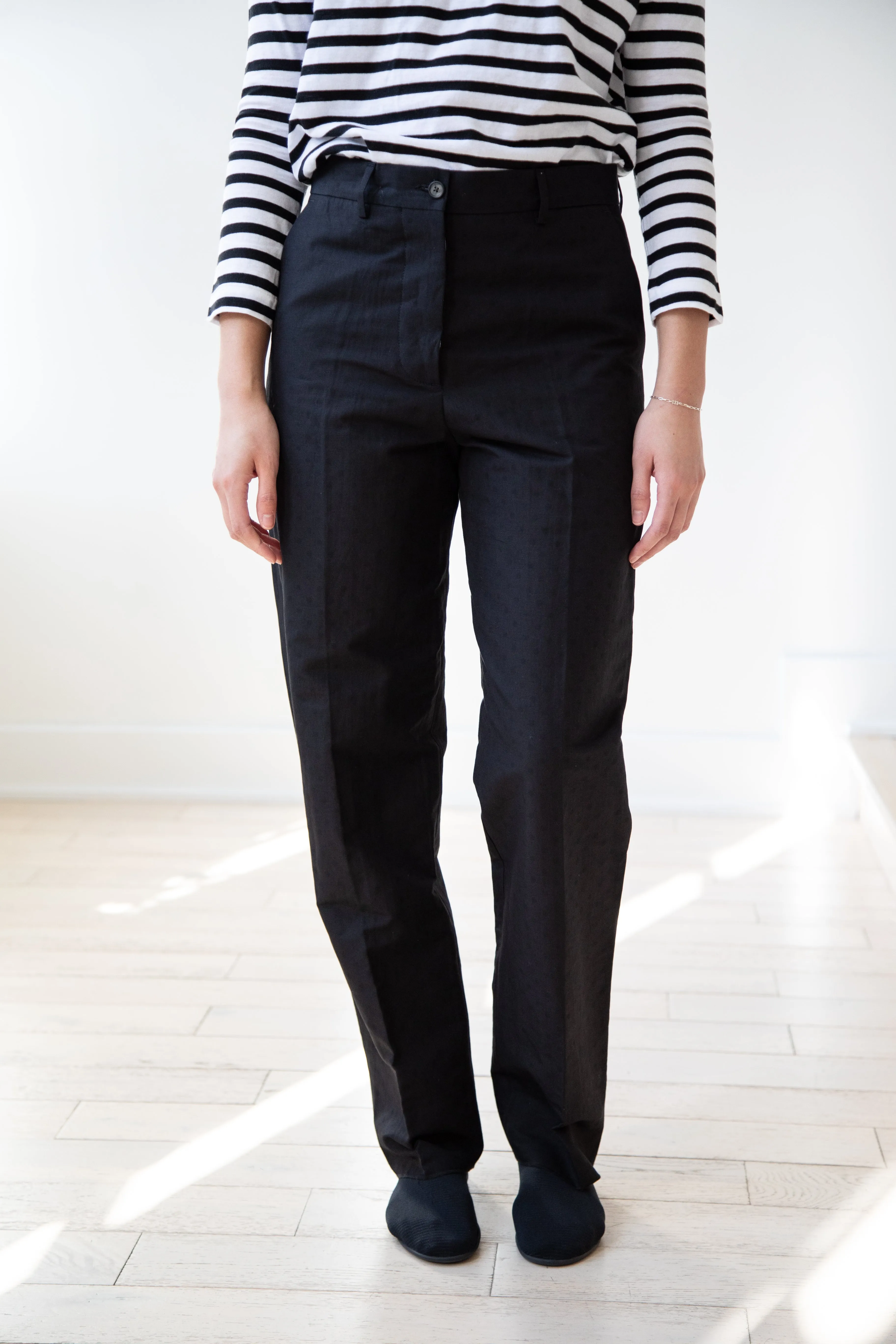 Bergfabel | Maria Pants in Black Secret Dots