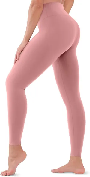 Blisset High Waist Leggings for Women - Opaque, Soft Tummy Control Athletic Pants for Yoga, Running, Workout and Gym