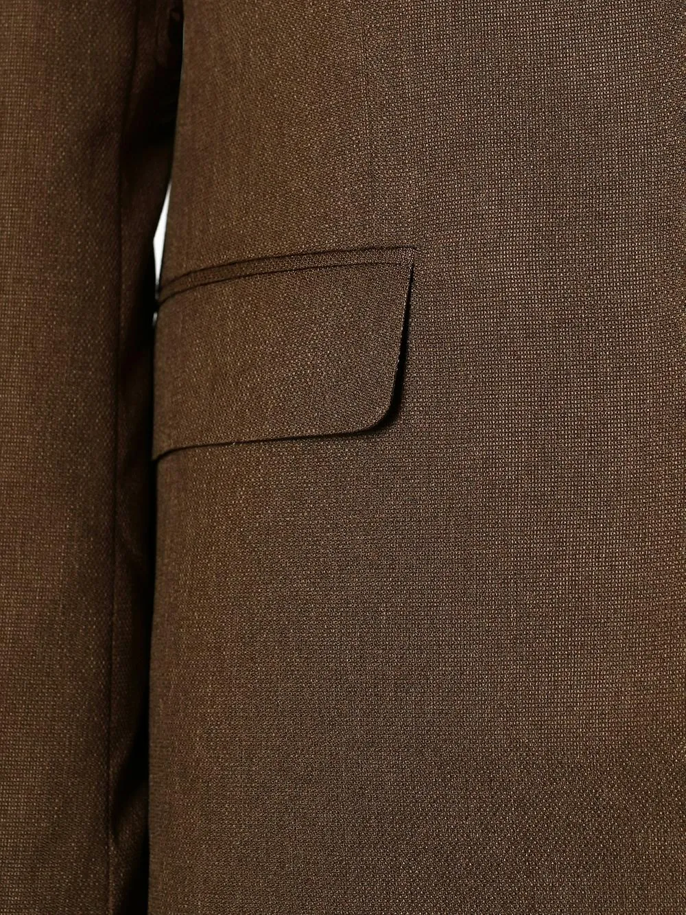 Braylen Brown Set Blazer Linen Suit