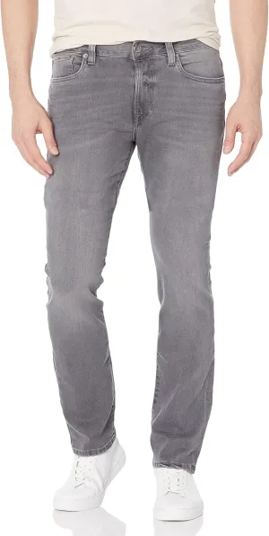 Buffalo David Bitton Men's Slim Ash Jeans, Grey Sanded, 36W x 32L