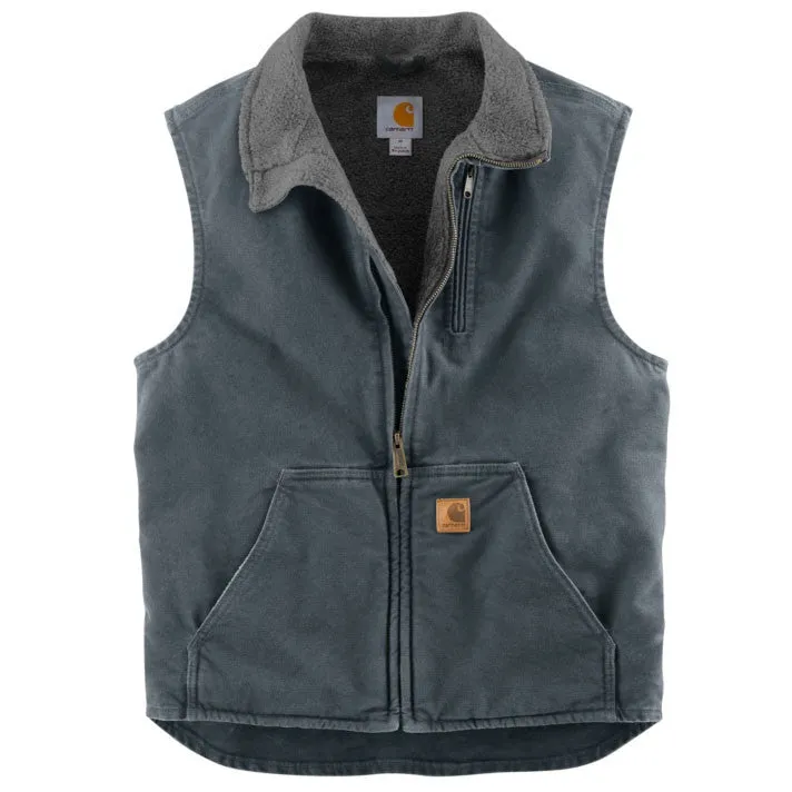 Carhartt Men's Tall Gravel Mock Neck Vest