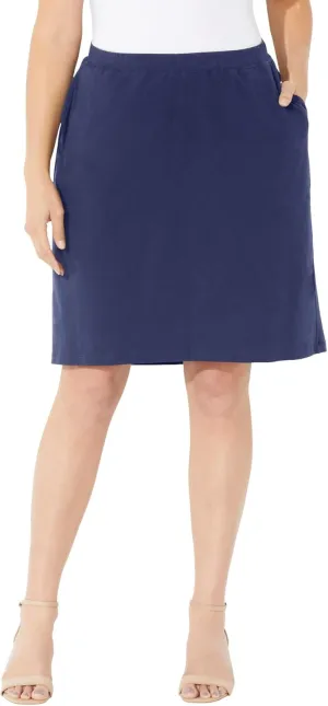 Catherines Women's Plus Size Suprema Skort