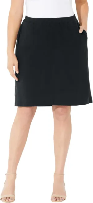 Catherines Women's Plus Size Suprema Skort
