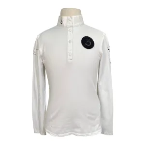 Cavalleria Toscana 'Team' Show Shirt in White - Children's 14