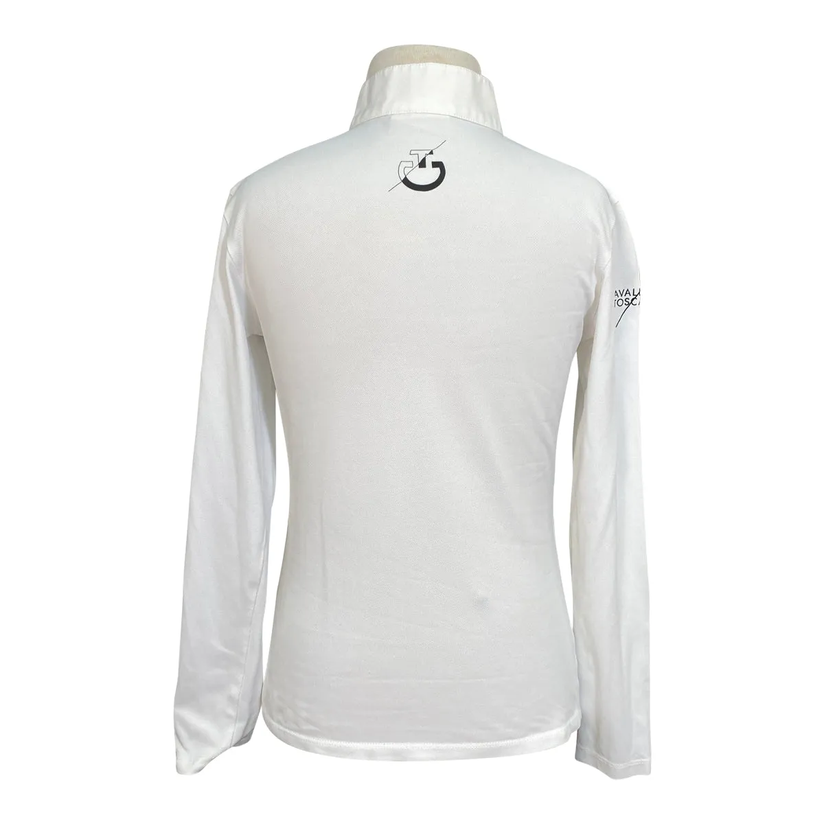 Cavalleria Toscana 'Team' Show Shirt in White - Children's 14