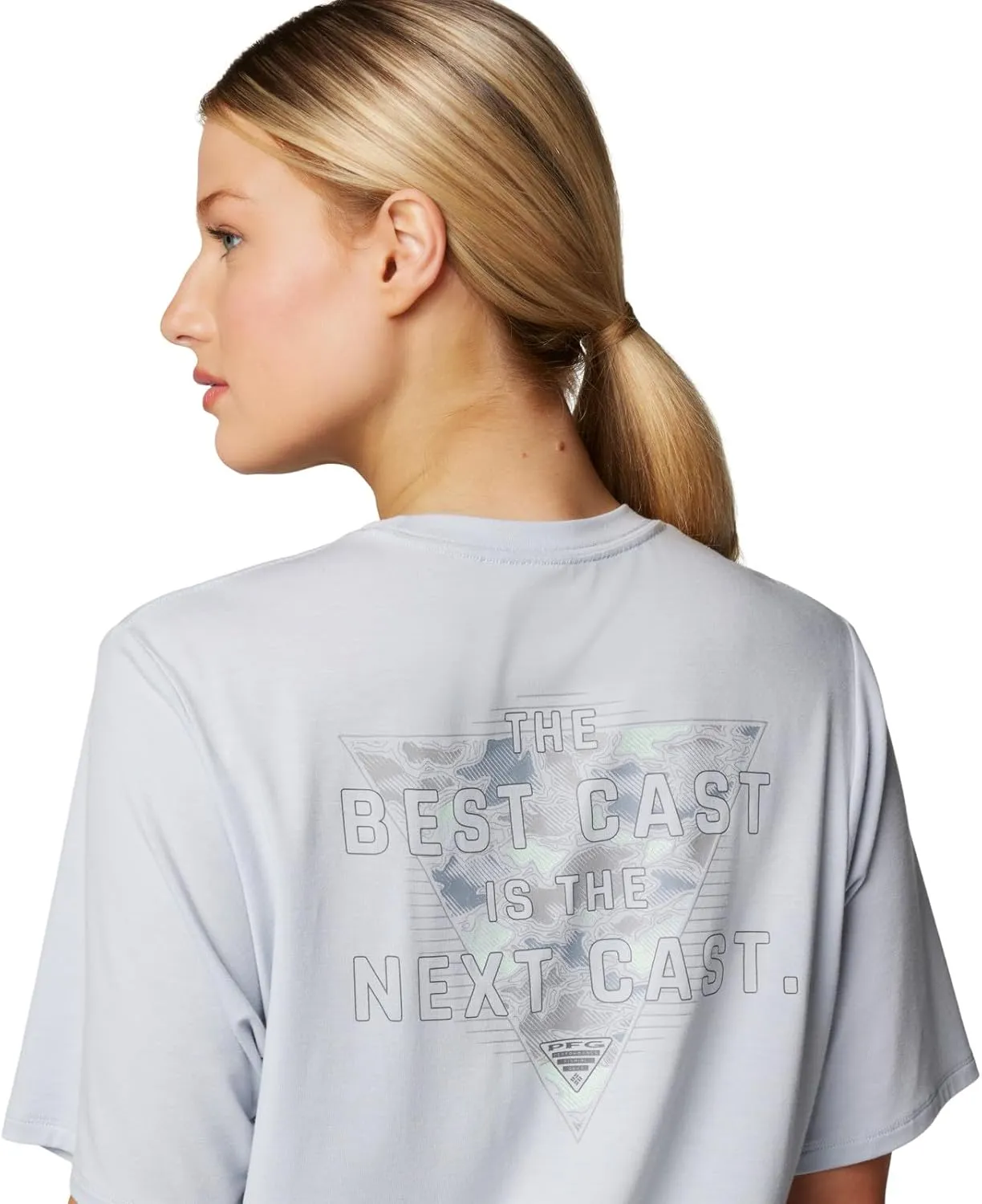 Columbia Women's Standard PFG Uncharted Tech Tee Short Sleeve
