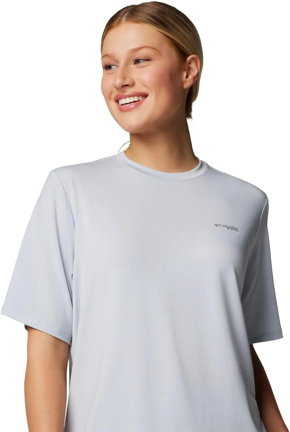 Columbia Women's Standard PFG Uncharted Tech Tee Short Sleeve