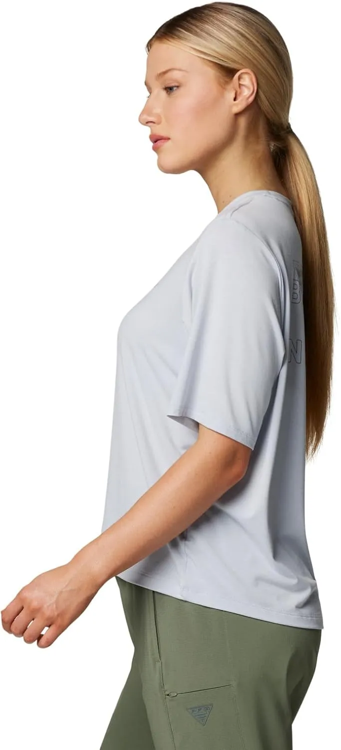 Columbia Women's Standard PFG Uncharted Tech Tee Short Sleeve