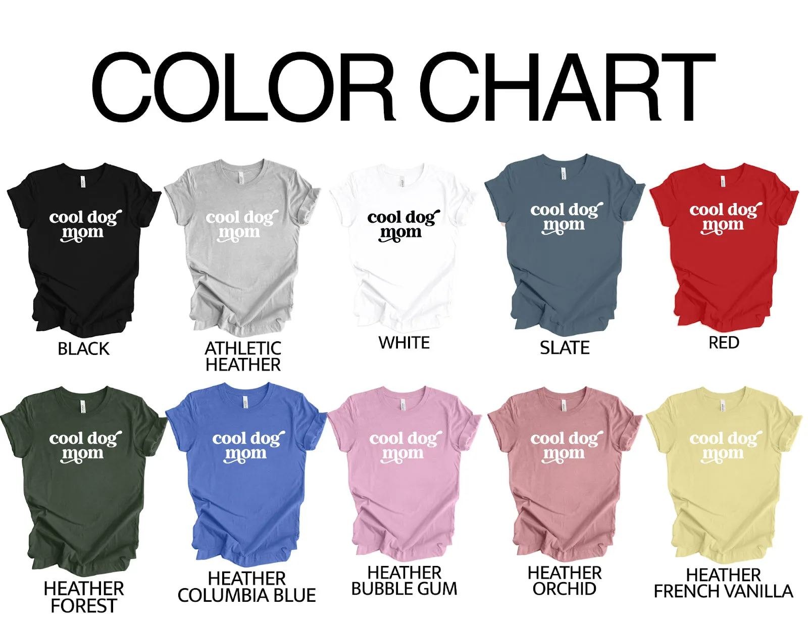 Cool Dog Mom T-Shirt