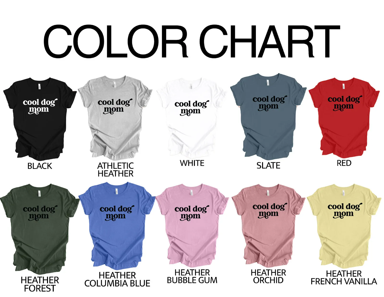 Cool Dog Mom T-Shirt