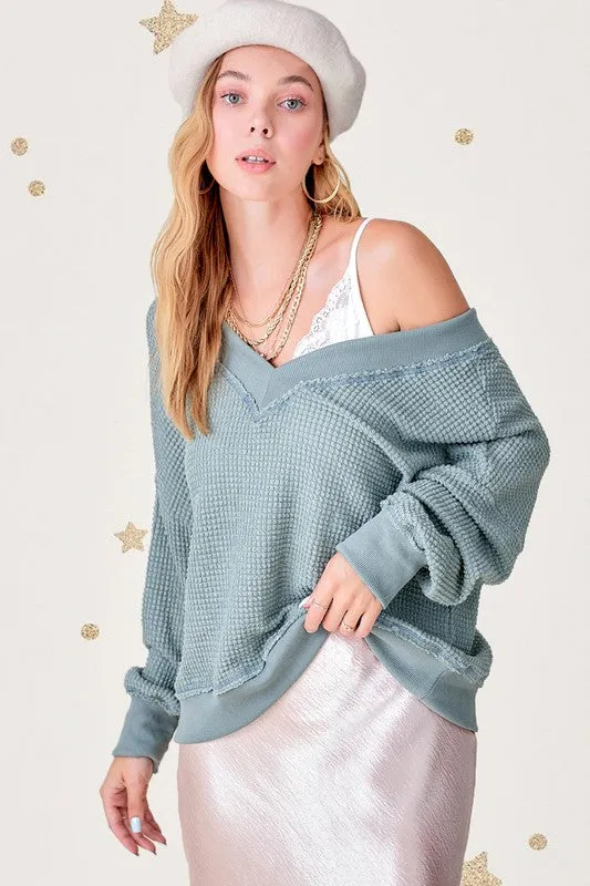 Cozier Than Ever Oversized Top