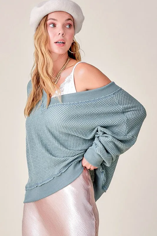 Cozier Than Ever Oversized Top