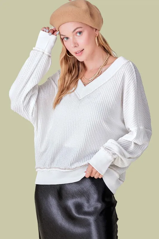 Cozier Than Ever Oversized Top