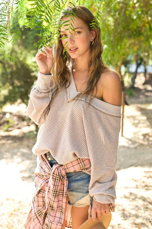 Cozier Than Ever Oversized Top