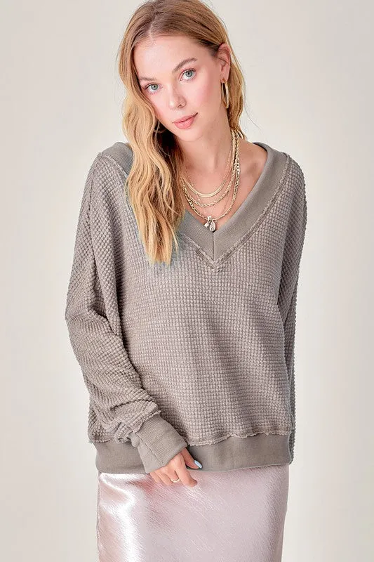 Cozier Than Ever Oversized Top