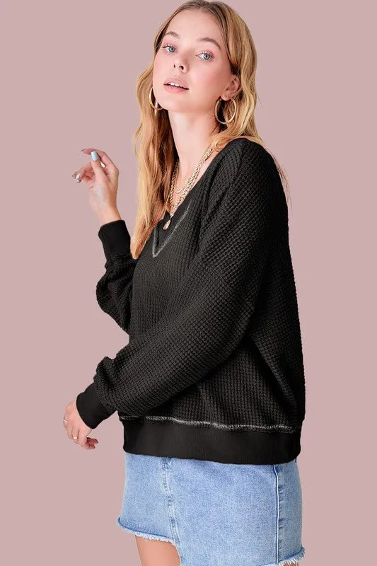 Cozier Than Ever Oversized Top