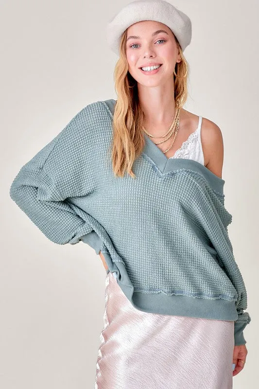 Cozier Than Ever Oversized Top