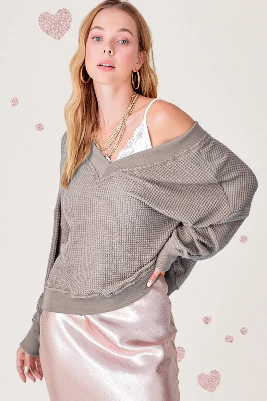 Cozier Than Ever Oversized Top