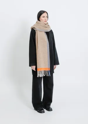 EMERSON SCARF / BEIGE-MULTI