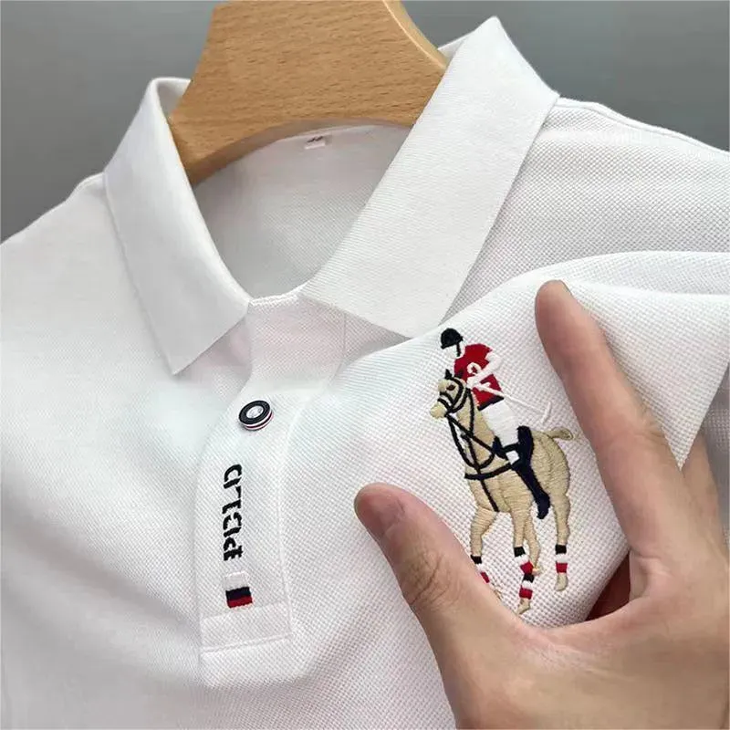 High quality  short-sleeved Polo shirt