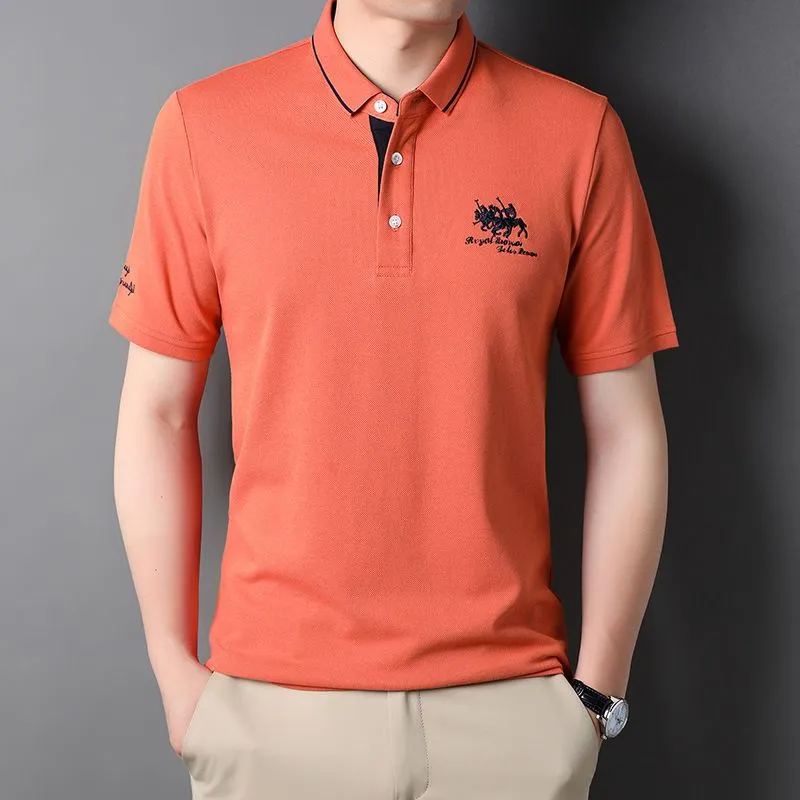 High quality  short-sleeved Polo shirt