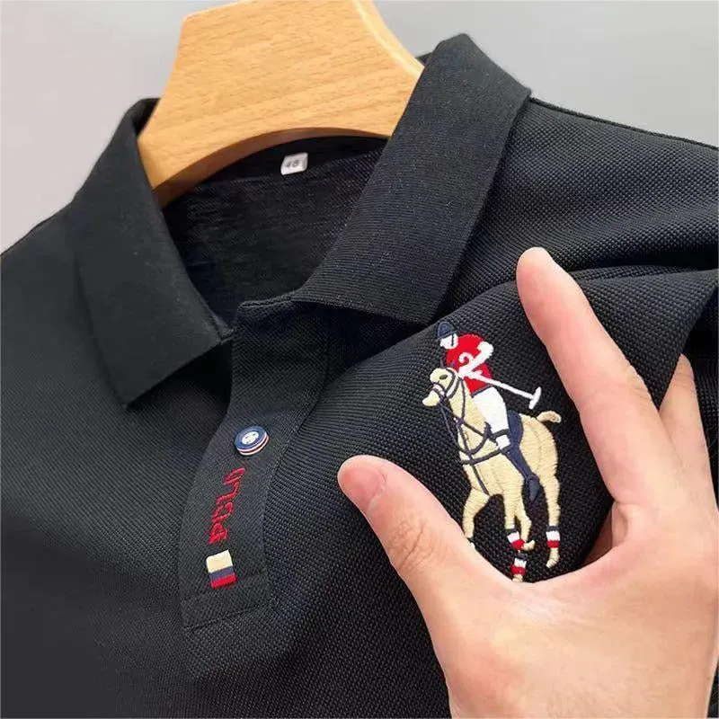 High quality  short-sleeved Polo shirt