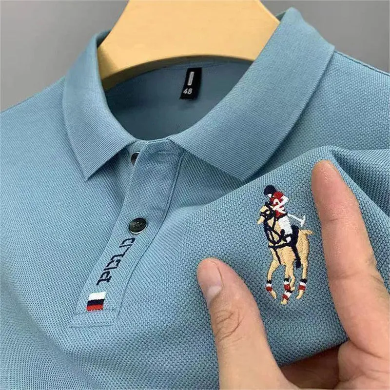 High quality  short-sleeved Polo shirt