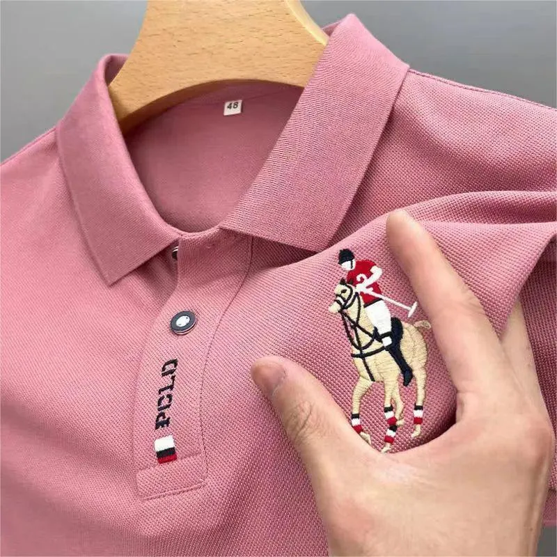 High quality  short-sleeved Polo shirt